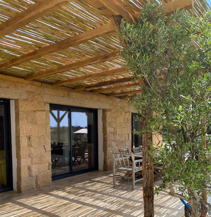 Villa de charme avec piscine à Ajaccio Alata Extérieur photo