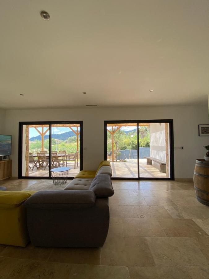 Villa de charme avec piscine à Ajaccio Alata Extérieur photo